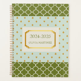 Pastel Vår Geometric Personlig Planner