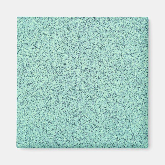 Pastel Vår Grönt Conreta Struktur Magnet (Framsidan)