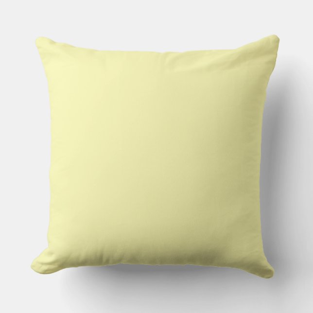 Pastel Vår Gult Kudde (Framsida)