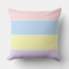 Pastel Vår Rand Kudde