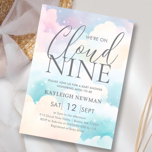 Pastel Vi är på inbjudan till Cloud Nine Baby Show (Skapare uppladdad)