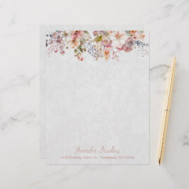 Pastel Vild Flowers Anpassningsbar