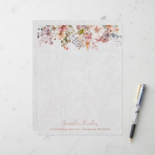 Pastel Vild Flowers Anpassningsbar
