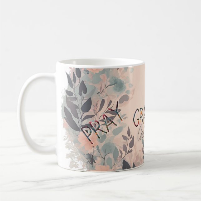 Pastel Vintage Blessings Mug Kaffemugg (Vänster)