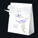 Pastel Violet Blommigt Bröllop Presentaskar<br><div class="desc">Anemone blommigts bröllopsboxar i pastellviolettnyanser.</div>