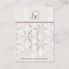 PASTEL-VISNING FÖR HAIR CLIP- FÖR BENVIT BLOMMIGT VISITKORT