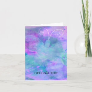 Pastel Watercolor Butterfly Personlig Tack