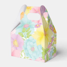 Pastel Watercolor Gift Box Presentaskar