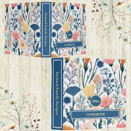 Pastel Wildblomblommor blommar Foliage Family Cook