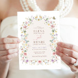 Pastel WildblomGarden Fairytale Bröllop Inbjudningar<br><div class="desc">Den här bröllopsinbjudan till exklusiv är en inkörsport till fantasi, försedd med ömtåliga pastellblommor som dansar i rosa, , lavender, gult och blått. Konstruktionen fångar kärnan i en vismisk saga och bjuder in dig att delta i en firande som är lika magisk som den kärlek-berättelse som den hedrar. Låt detta...</div>