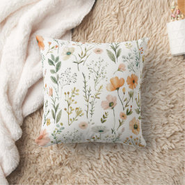 Pastel WildFlowers Kudde