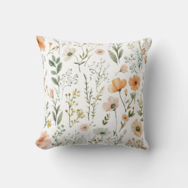 Pastel WildFlowers Kudde