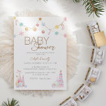 Pastel Winter Wonderland Neutralt Baby Shower Inbjudningar<br><div class="desc">Den här Pastel Winter Wonderland Neutralt Baby Shower-designen är en adunderbar pastel-sockerplommonsaga, med en ren, minimalistisk vit bakgrund för svart och guldbrun text med handskrivet skript, som skapar ett enkelt och neutralt modernt stil. Denna klassiska arrangemang är sött förskönad med vackra julgranar av prydnadsföremål, polkagrisar, snöflingor, puff bollar och stjärnor,...</div>