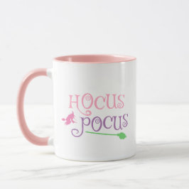 Pastel Witch Hocus Pocus Halloween Broomstick Mugg