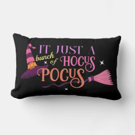 Pastel Witch Hocus Pocus Halloween Hat Broomstick Lumbarkudde