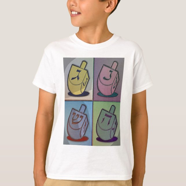 pasteldreidle tee shirt (Framsida)