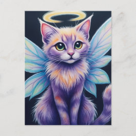 PastelFairyCat Vykort