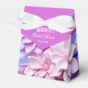 Pastell 3D blommönster Presentaskar