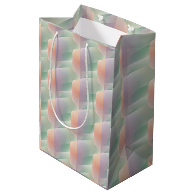 Pastell Abstrakt Gradient Mjuk Färg Estetik (Baksidan Vinklad)