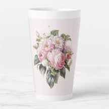 Pastell Akvarell Peony Bukett Blommig Design