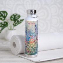 Pastell Akvarell Vildblommeäng Namn