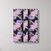 Pastell Avgrund Mjuk Geometrisk Abstrakt Konst