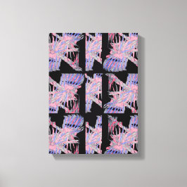Pastell Avgrund Mjuk Geometrisk Abstrakt Konst Canvastryck