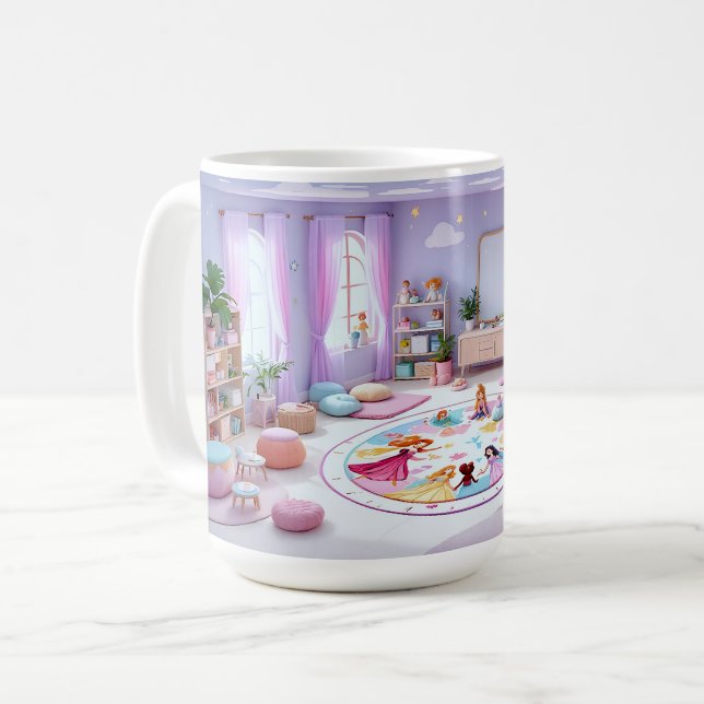Pastell Barock Kaffemugg (Framsida vänster)
