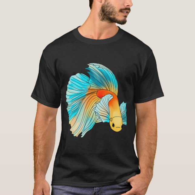 Pastell betta t shirt (Framsida)