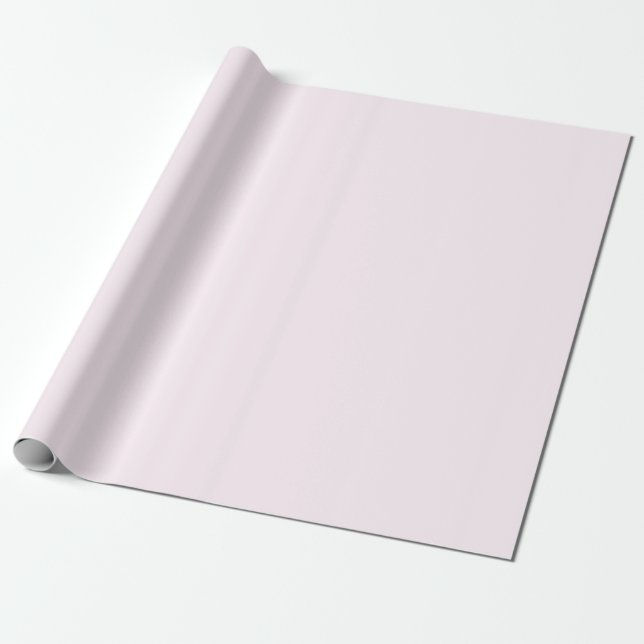Pastell Blekt Rosa Vitt Enfärgat Presentpapper (Utrullad)