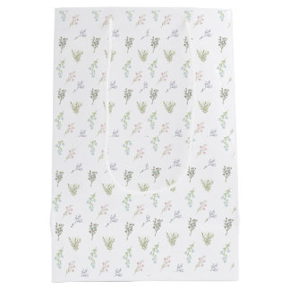 Pastell blomster Mönster – Elegant botanisk tryck
