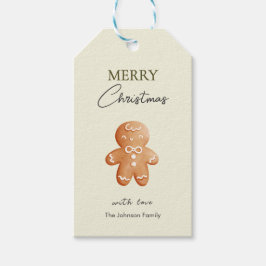 Pastell Cookie Kakao Mugg God Jul Presentetikett