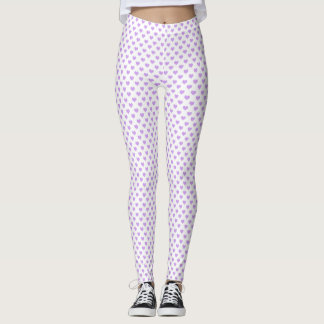 Pastell färg tonande journaling mönster leggings