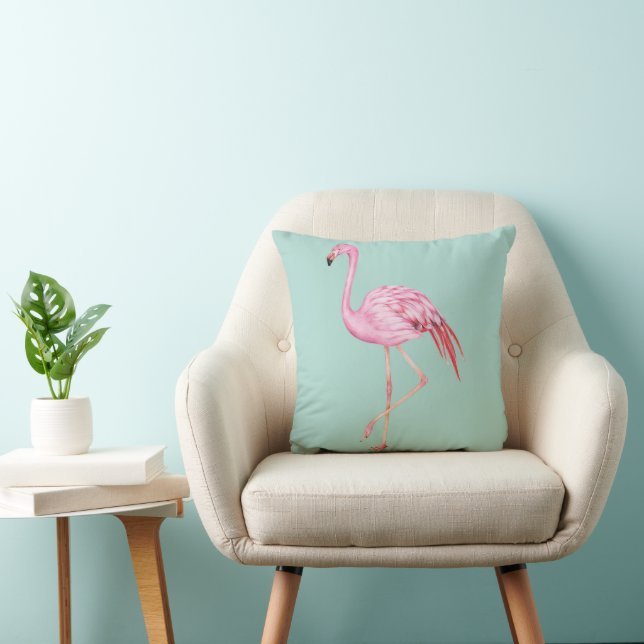 Pastell Flamingo Kudd Kudde (Stol)