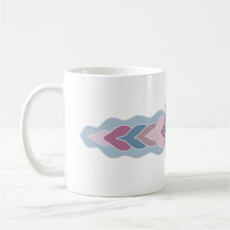 Pastell Folk Pattern Kaffe Mugg