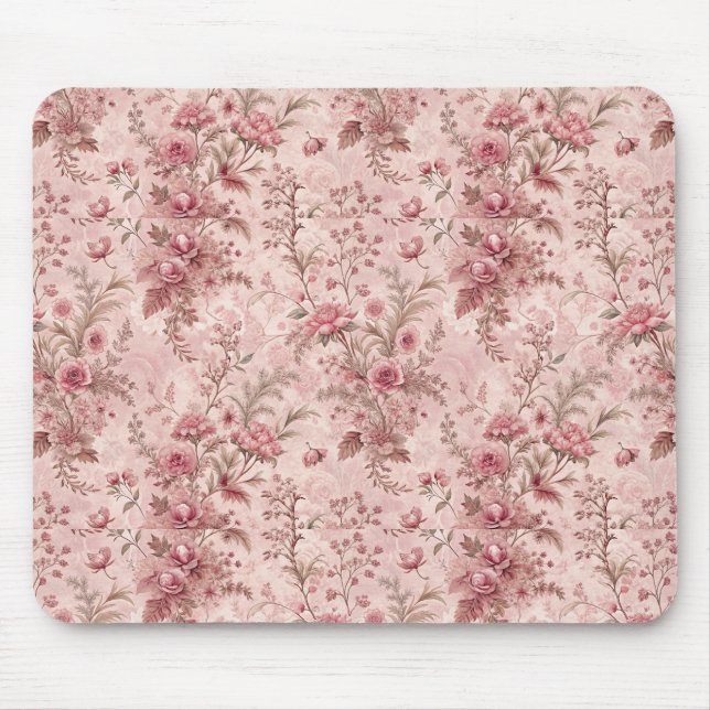 Pastell Fransk Toile Musmatta (Framsidan)