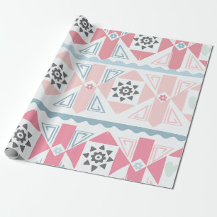 Pastell Geometrisk Presentförpackning Presentpapper