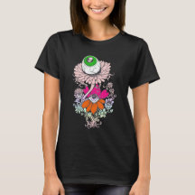 Pastell Goth Alien Ögonbloms Tröja