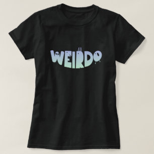 Pastell Goth Konstig Käring Monster Kusliga Bokstä T Shirt