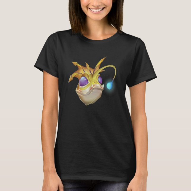 Pastell Goth Marulk Djuphavsvarelse Fisk  Akv T Shirt (Framsida)
