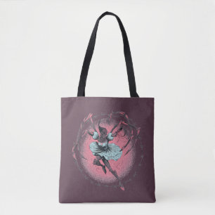 Pastell Goth Spindel Ballerina Toteväska Tygkasse