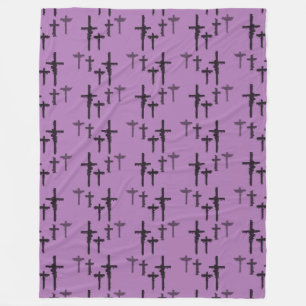 Pastell Grunge Flygtäcke Fleecefilt