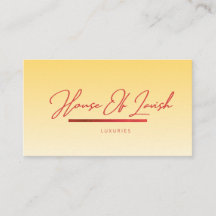Pastell Guldfärgad Signatur House Of Lavish