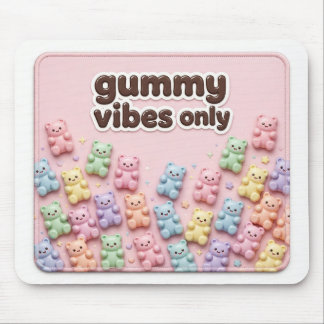 Pastell Gummibär Musmatta Kawaii Godis Kärna Söt