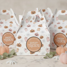 Pastell Halloween-pumpor Spöken Mönster ID1326