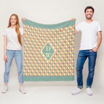 Pastell Harlequin Diamant Monogram Dekor