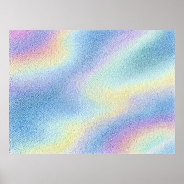 Pastell Himladrift Poster (Framsidan)
