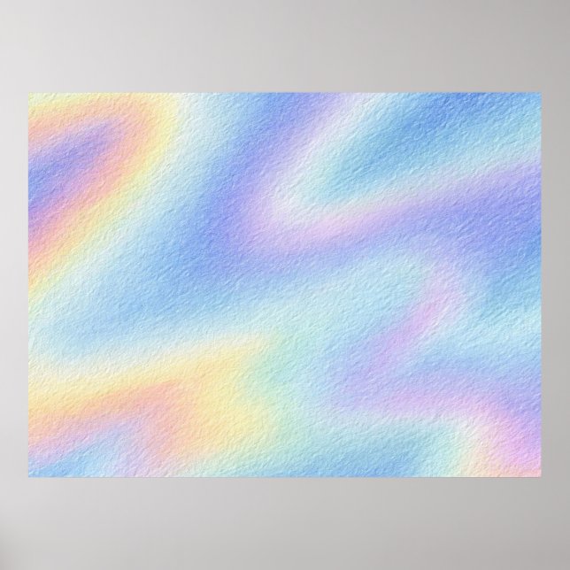 Pastell Himladrift Poster (Framsidan)