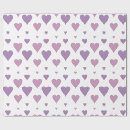 Pastell Hjärtpapper Presentpapper