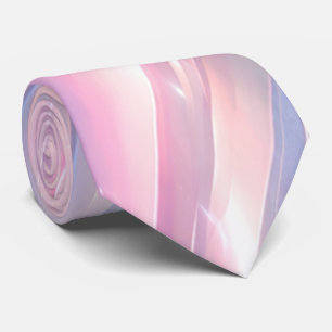 Pastell Holografisk Abstrakt Flödesdesign Slips